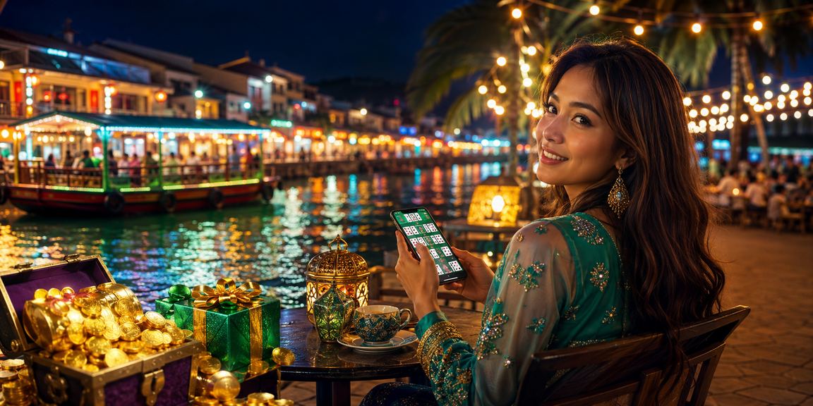 Promosi Bonus Hari Raya dengan hiasan tradisional Malacca